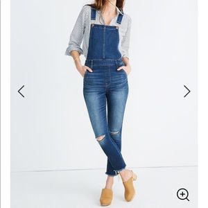 Madewell roadtripper overalls